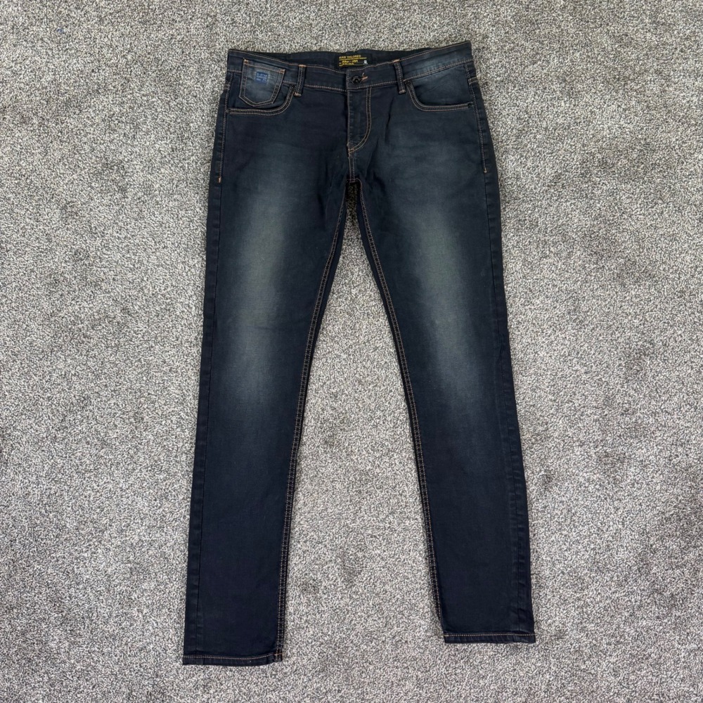 G-Star RAW Tailored Selvedge Jeans Mens 36 Dark Wash Denim Slim Fit 5301